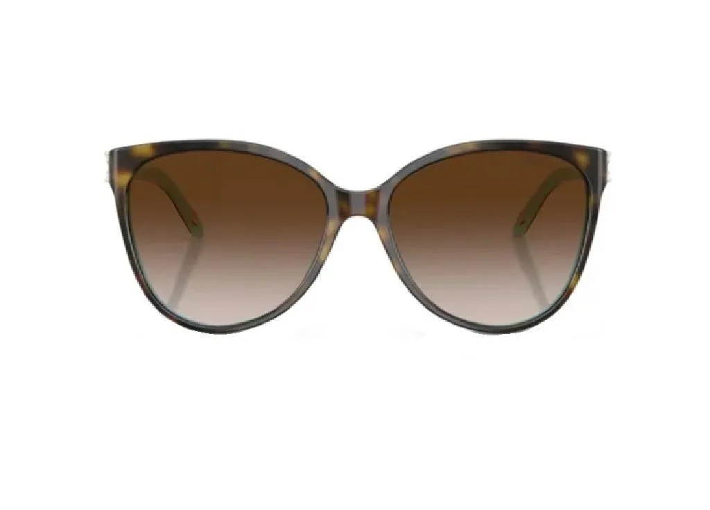 Lunettes Tiffany TF4089B Verres Marron Dégradés et Monture Cat-Eye Chic