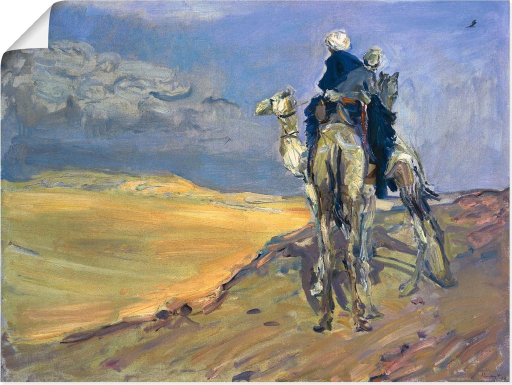 ARTland Poster Sandsturm in der Libyschen Wüste. 1914 Größe: 40x30 cm