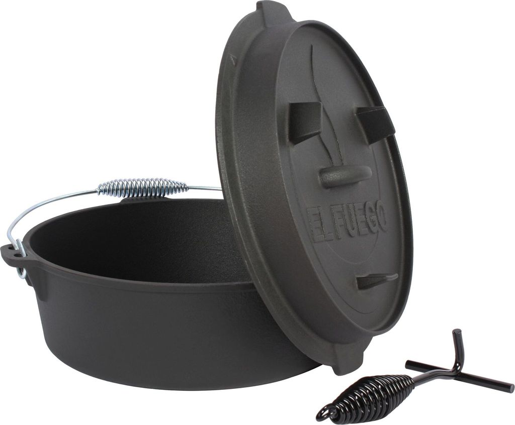 El Fuego Dutch Oven 5,6 L, Deckel 1,7 L, AY4621 Produktbild 7