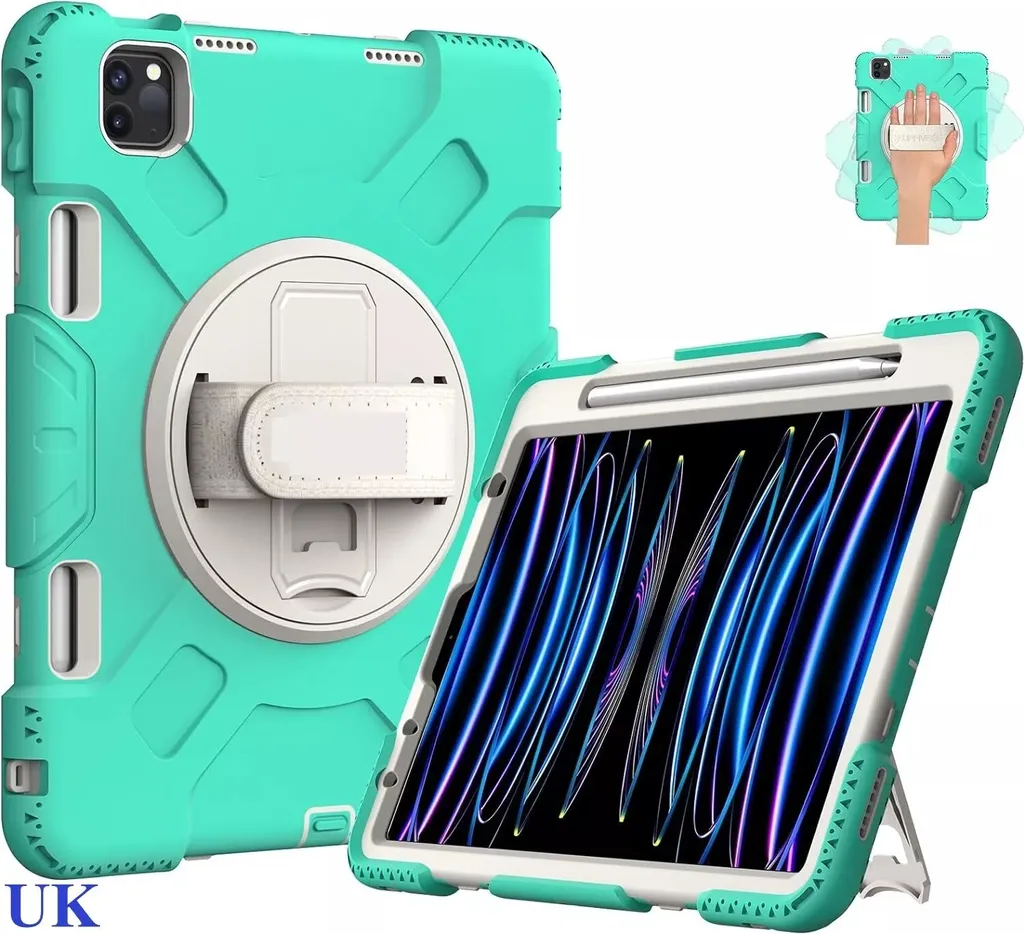Custodia iPad Mini 6 da Viaggio: Cover Antiurto Mentina con Tracolla