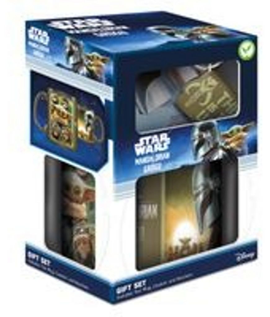 The Mandalorian And Grogu (Bounty Hunters) Mug Coaster Produktbild 