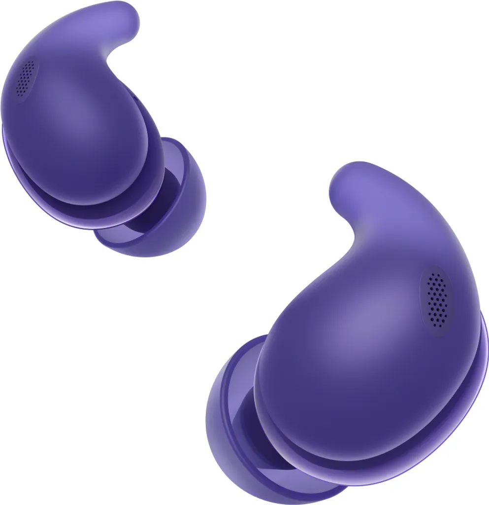 Écouteurs Ouverts Sony LinkBuds Open Violet pour Musique et Appels HD