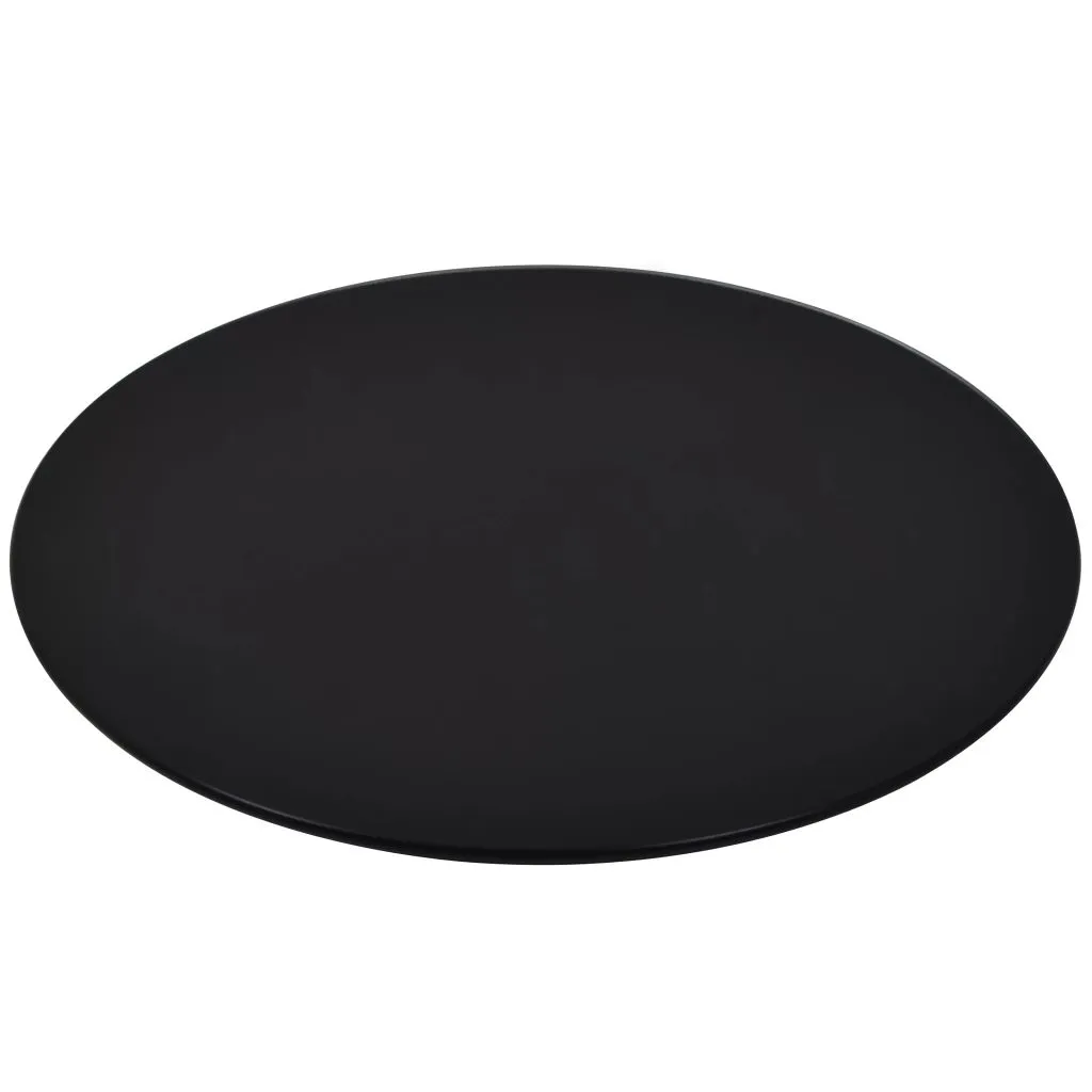 Piano Tavolo Vetro Temperato Rotondo 800mm vidaXL | Arredo Casa Robusto