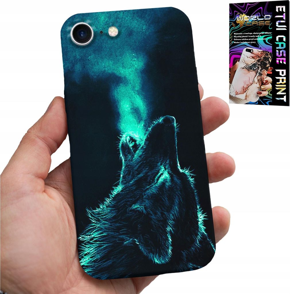 Hülle Für Iphone Se / Se2 - Wolf Pack Super Patterns Case