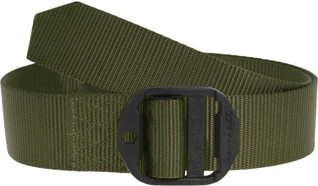 Pentagon Komvos Single taktischer Gürtel, oliv, 3.7cm