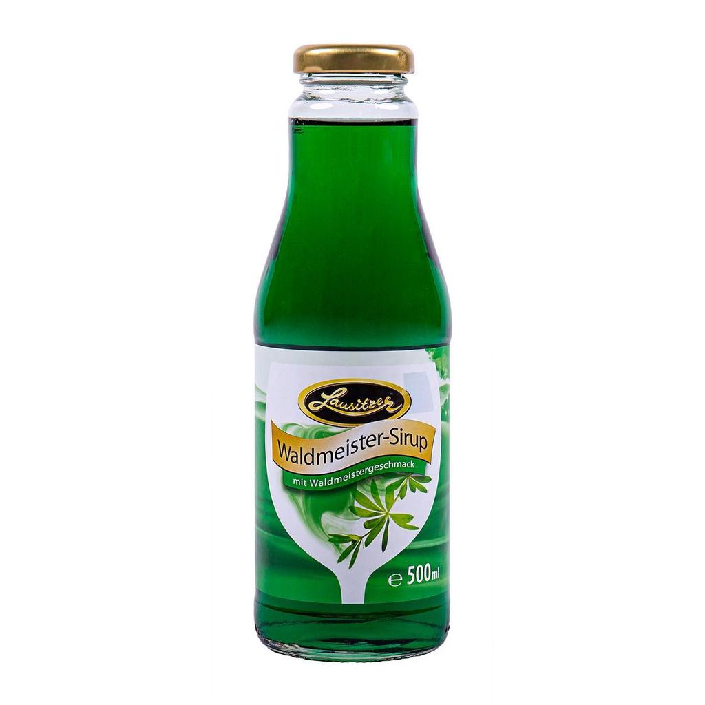Lausitzer Waldmeister-Sirup 12x 500ml Produktbild 