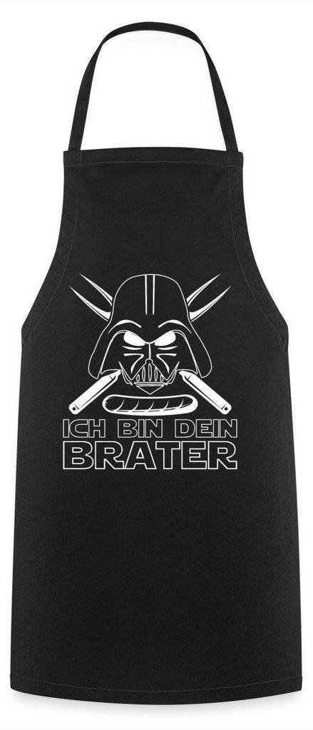Spreadshirt Ich Bin Dein Brater Grill Humor Für Väter Kochschürze, One size, Schwarz