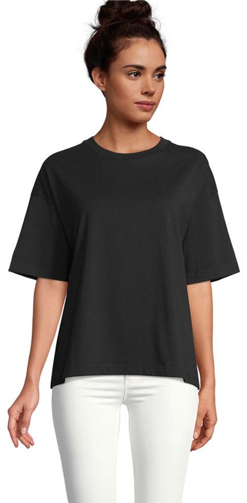 SOLS - T-Shirt für Damen LT1633 (S) (Schwarz)