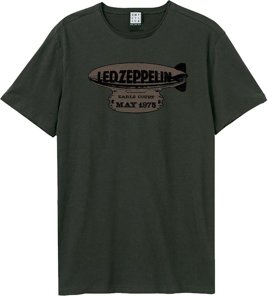 Amplified - "May 1975" T-Shirt für Herren/Damen Uni GD4060 (XL) (Holzkohle)