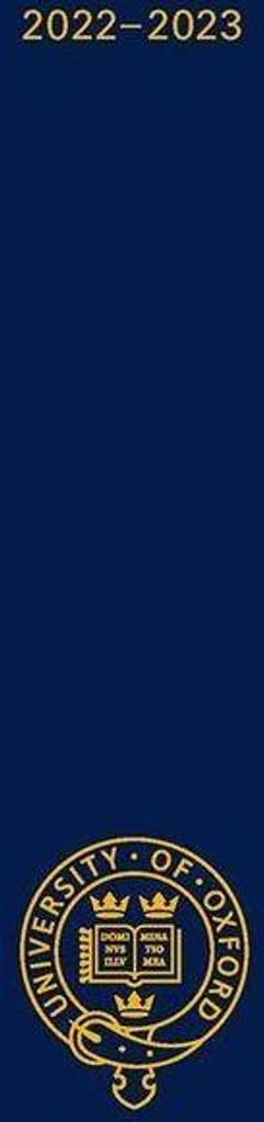 Oxford University Pocket Diary 2022-2023