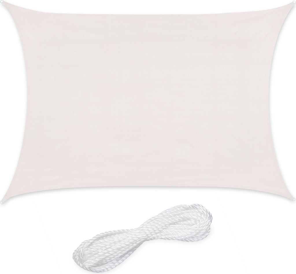 Tente de jardin rectangulaire Relaxdays, 2 x 4 m, toile en Image du produit 
