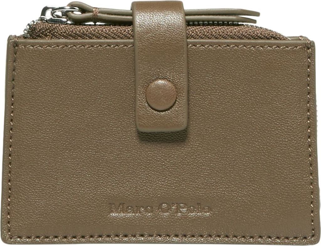 Marc O'Polo Leder Geldbörse Carina Zip Wallet Dark Walnut Produktbild 