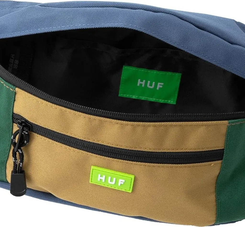 HUF Hyde Borsa Blu - Tracolla Uomo Sportiva e Resistente - 4
