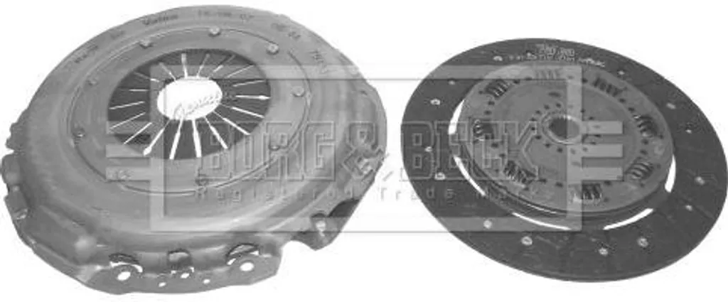 Stop patinage : Kit embrayage BORG & BECK HK7832 pour Fiat Bravo, Stilo
