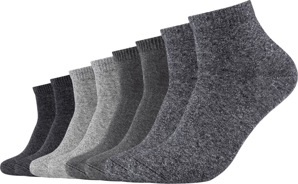 s.Oliver Kurzsocken Essentials im praktischen 8er Pack black mix 43-46