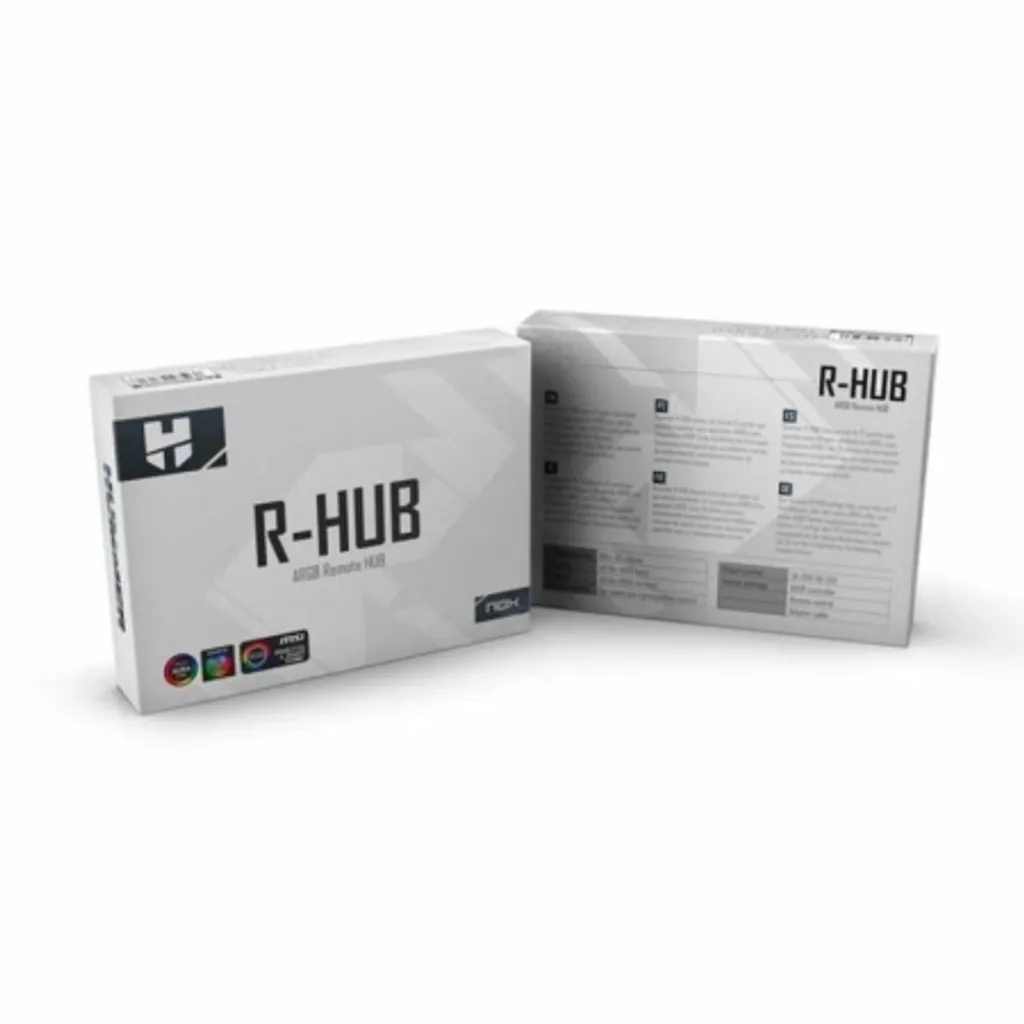 Nox Hummer R-HUB NXHUMMERRHUB: Controller ARGB 12 Porte con Telecomando