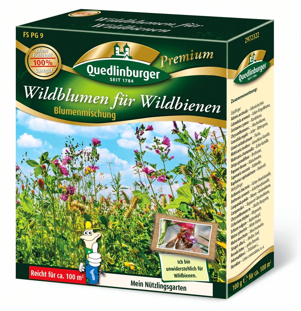 Artikelbild 2 von 'Wildblumen für Wildbienen' aus der Kategorie Wildblumenwiese