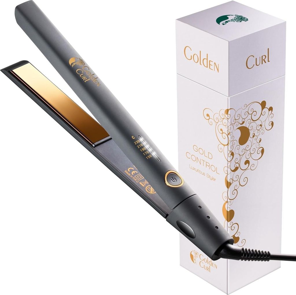 Locken und Glätten Haarglätter Haar Styling Hair Straightener Glätteisen und lockenstab 2 in 1 zum Glätten und Locken machen