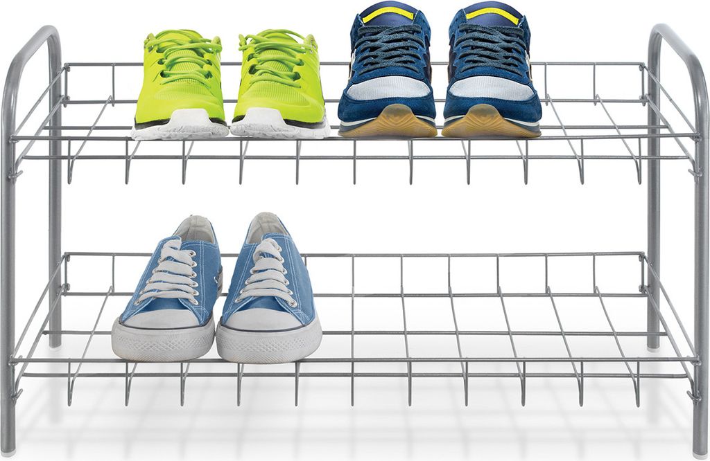 METALTEX Sprinter Schuhregal mit 2 Etagen
