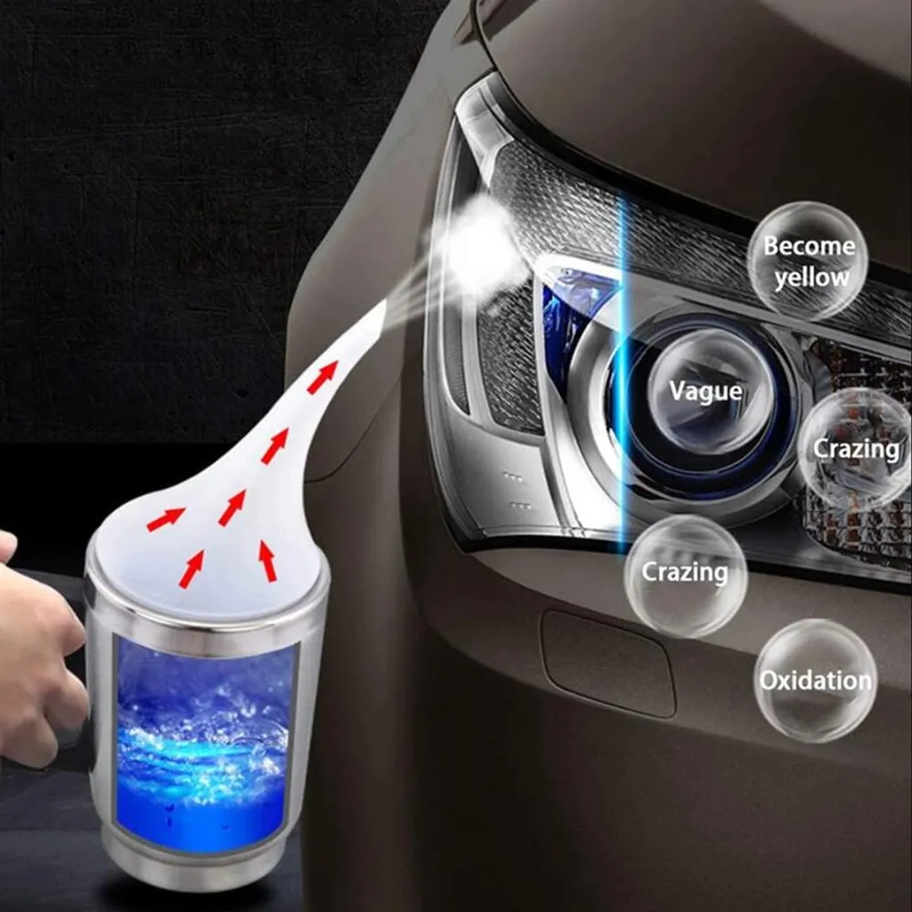 Restaurez vos Phares Ternis : Kit Polymère Liquide 800ml Complet 3M - 4