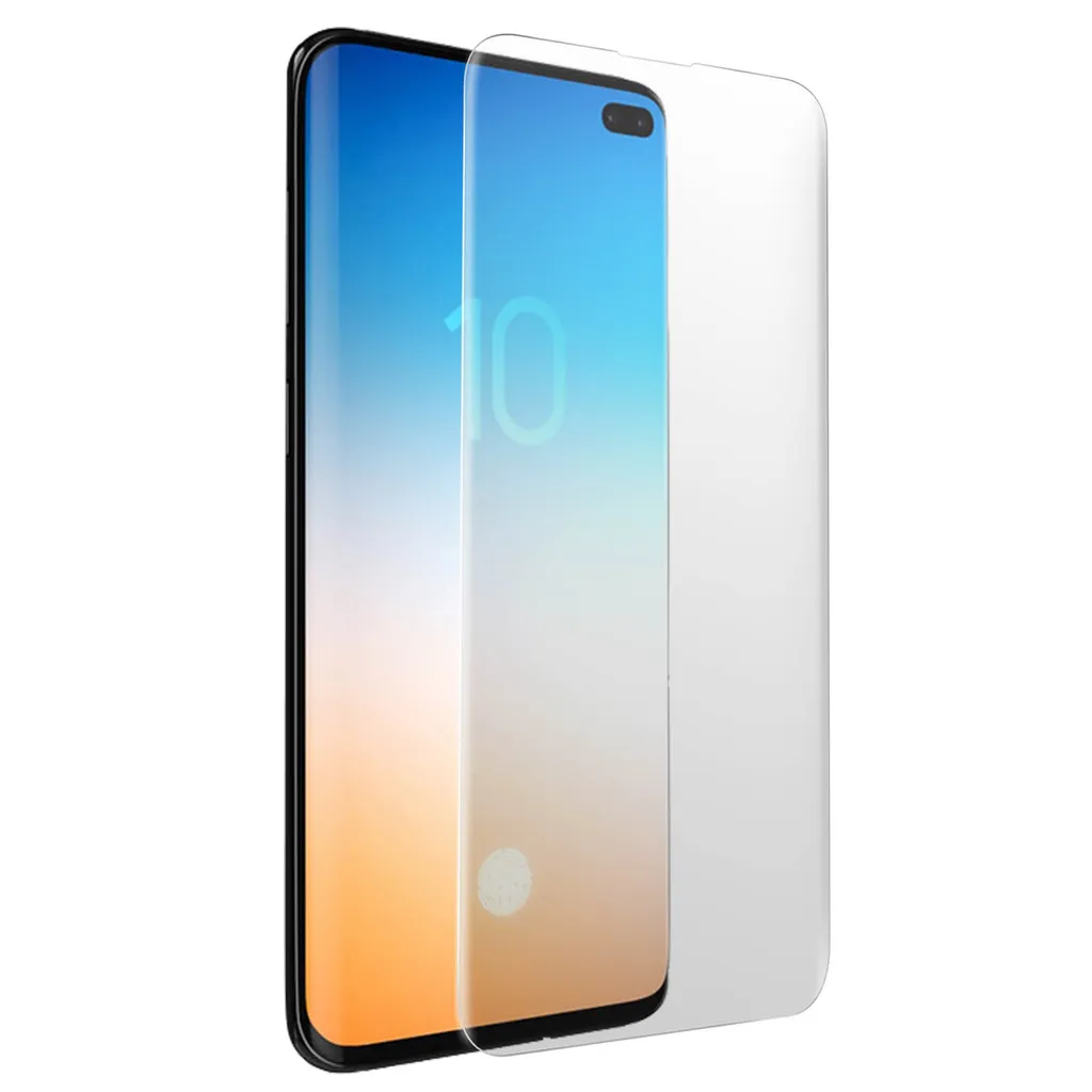Pellicola protettiva in lattice, resistente ai graffi, per Galaxy S10 Plus - Trasparente