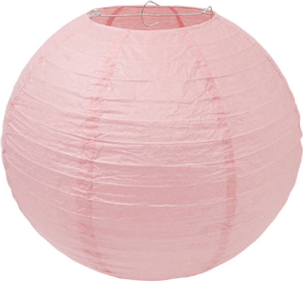 hellrosa Lampion