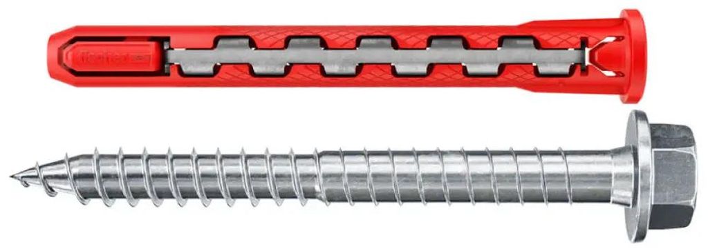 Fischer HybridPower 10x90 FUS K Sechstkantschraube Dübel 4 Stk.