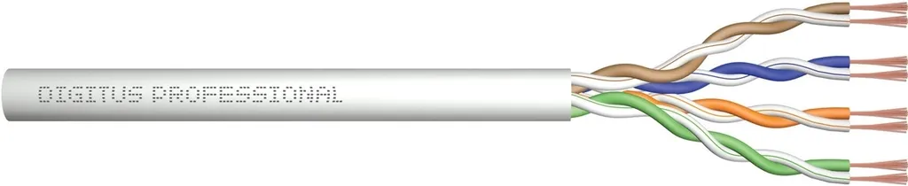 Câble de Brassage 100m DIGITUS CAT 6A pour Extension Réseau et Bureautique