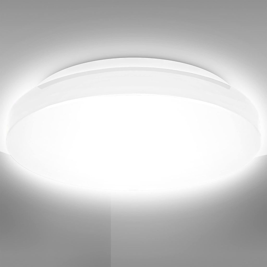 B.K.Licht BKL1295, LED, 900 lúmenes, IP44, Blanco Imagen del producto 
