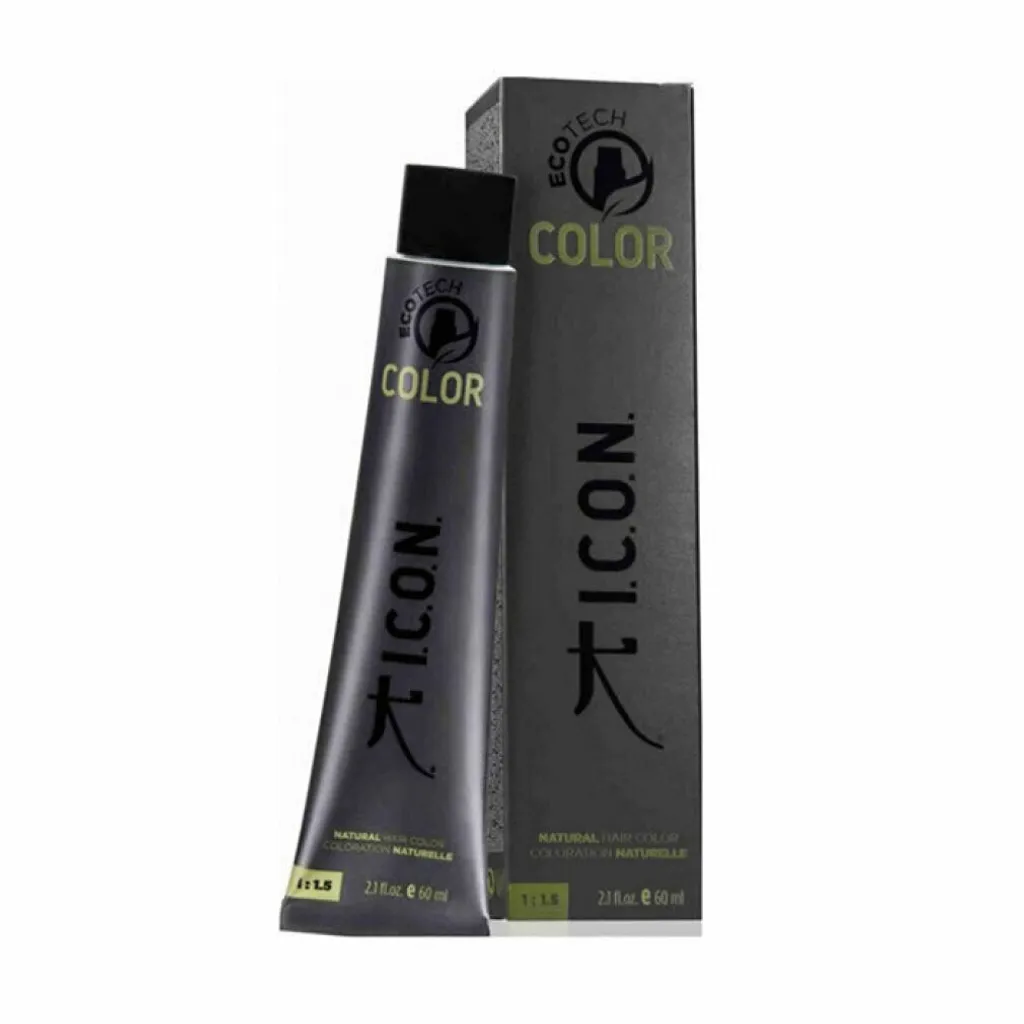 Teinture I.C.O.N. Ecotech 7.21 Blond Moyen Perlé Brillance Miroir 60ml