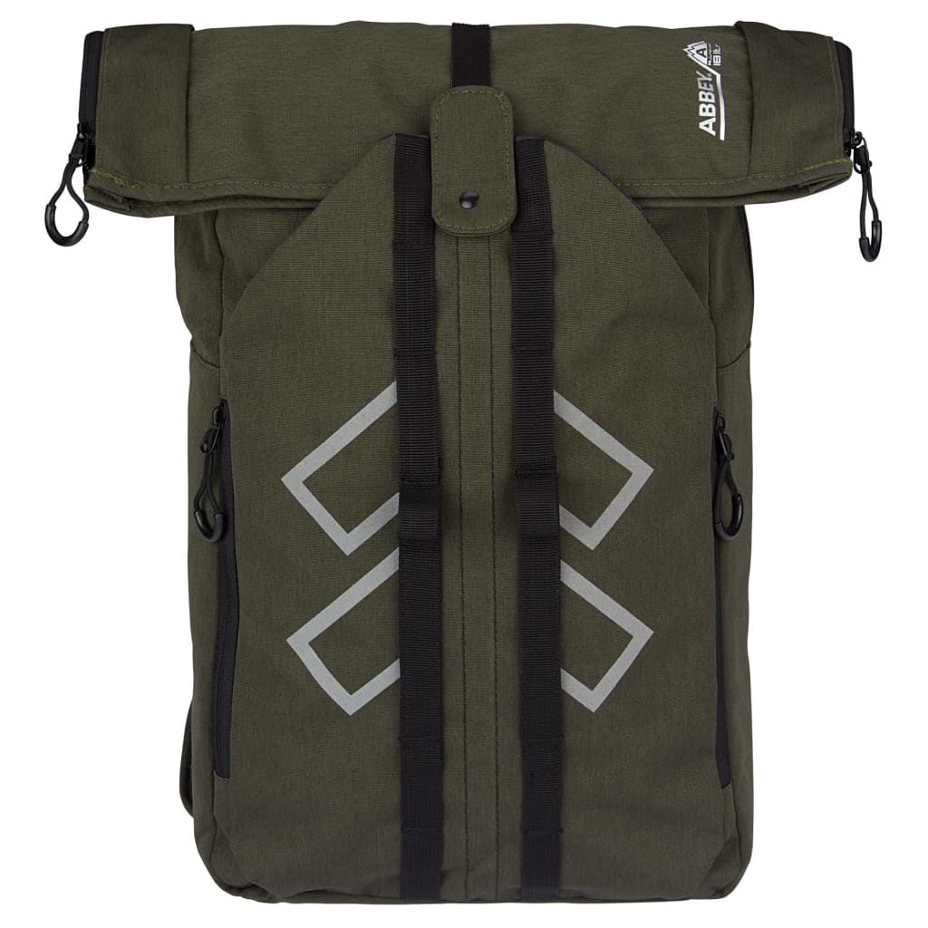 Abbey Outdoor Messenger Bag X-Junction 18 L Armeegrün und Schwarz