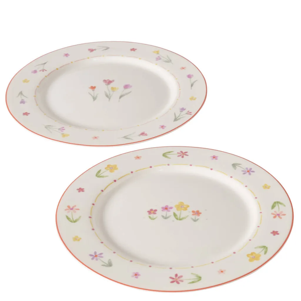 Piatti Floreali BLÜMI Ø 27 cm - Stoviglie Design per Cena e Aperitivo - 4