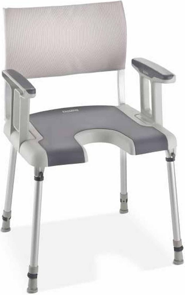Aquatec Sorrento Duschstuhl mit Hygieneausschnitt Produktbild 