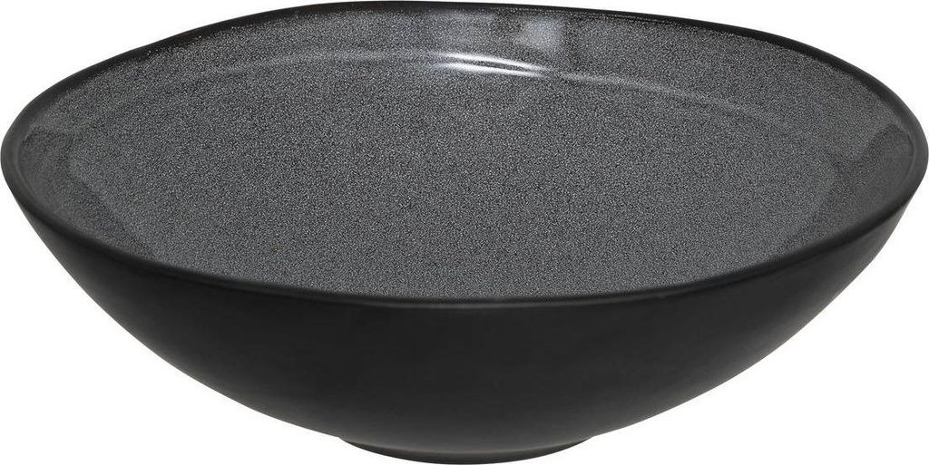 Salatschüssel "diane" aus grauer keramik d23cm - SG Secret de Gourmet