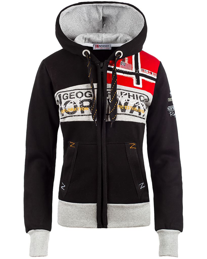 geographical norway sweatjacke damen