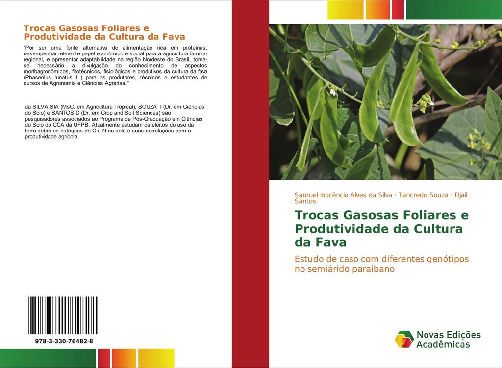 Trocas Gasosas Foliares e Produtividade da Cultura da Fava