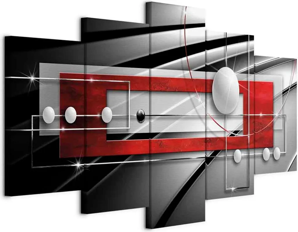 Recensione Quadro TNT 100x50: Design Astratto Simmetria