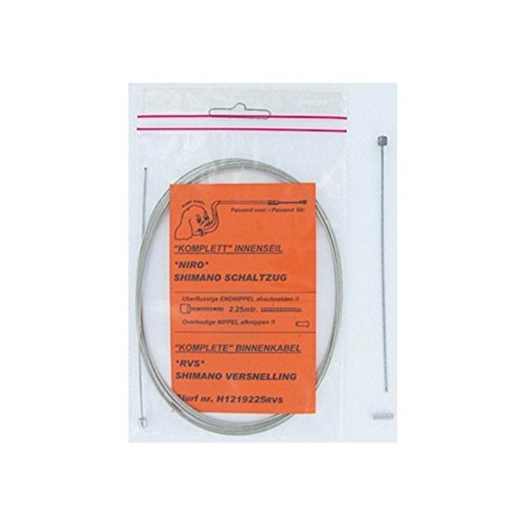 Slurf Innenschaltzug Shimano 2,25 Mtr. Niro silber Produktbild 