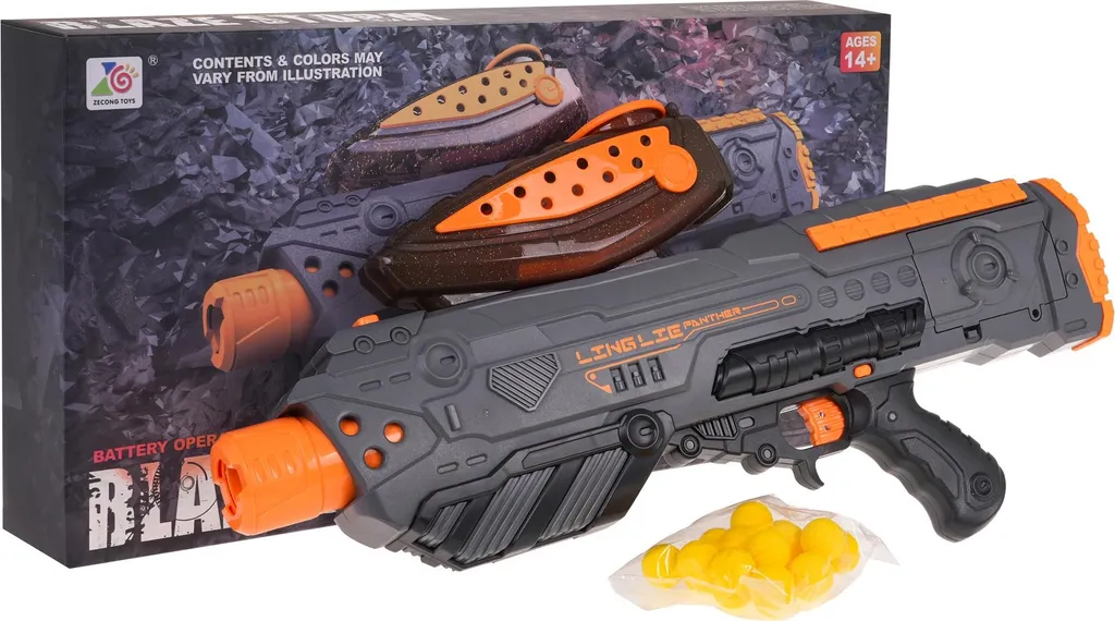 Fusil Blaze Storm Gris avec chargeur pellets : Tir automatique et précis
