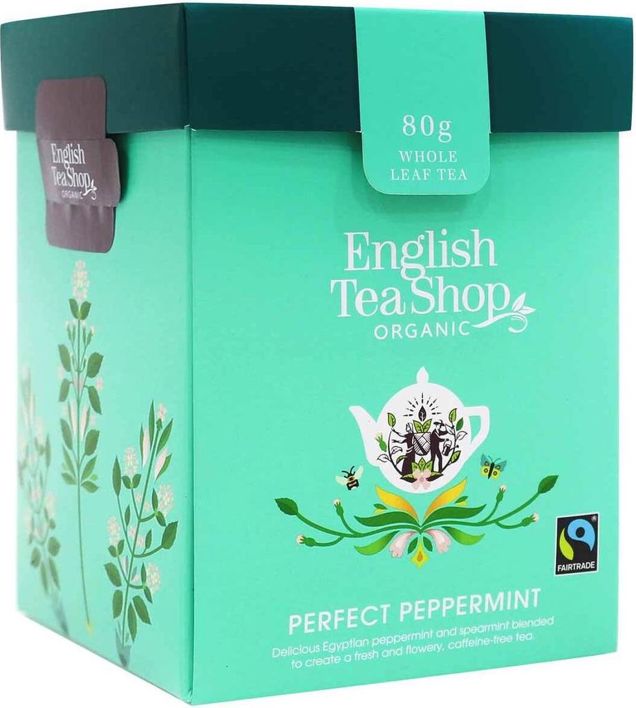 ETS - Pfefferminze, BIO Fairtrade, Loser Tee, 80g Box