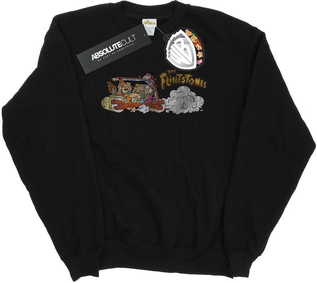 The Flintstones - Sweatshirt für Herren BI23426 (XXL) (Schwarz)
