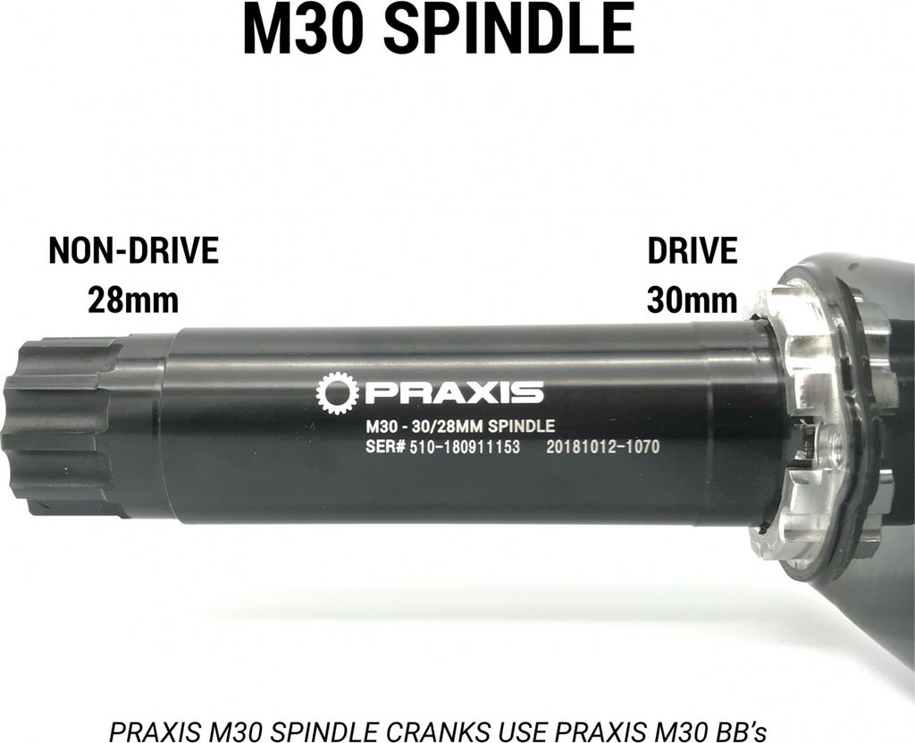 Praxis M30 Bsa Threaded Lagerschalen Schwarz 68/73 mm Produktbild 4
