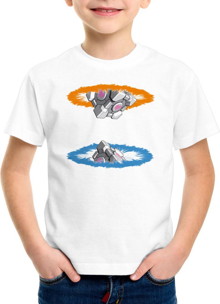 style3 Companion Cube Kinder T-Shirt