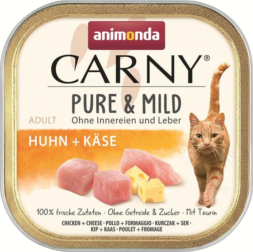 animonda Carny Pure & Mild Adult Huhn + Käse 100 g