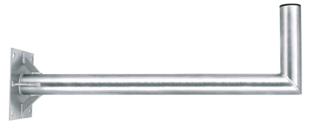 PremiumX 80cm Wandhalter Stahl Ø 60mm SAT Wand Halterung Produktbild 