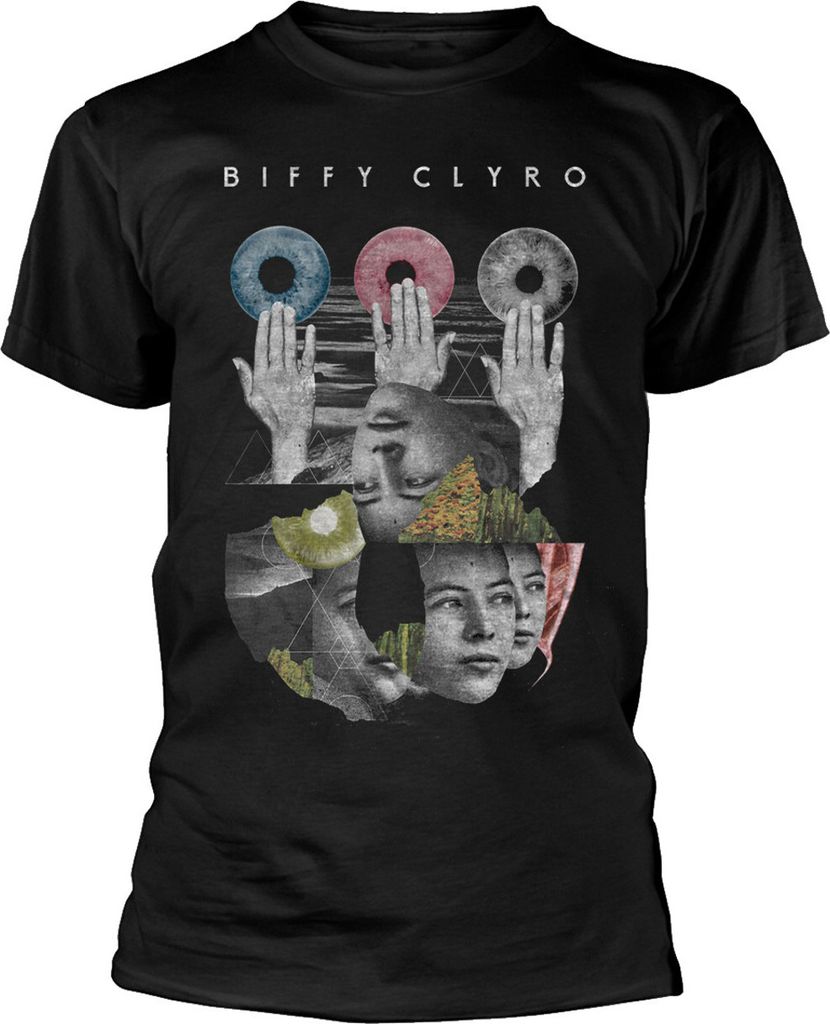 Biffy Clyro - T-Shirt für Herren/Damen Uni RO6708 (S) (Schwarz)