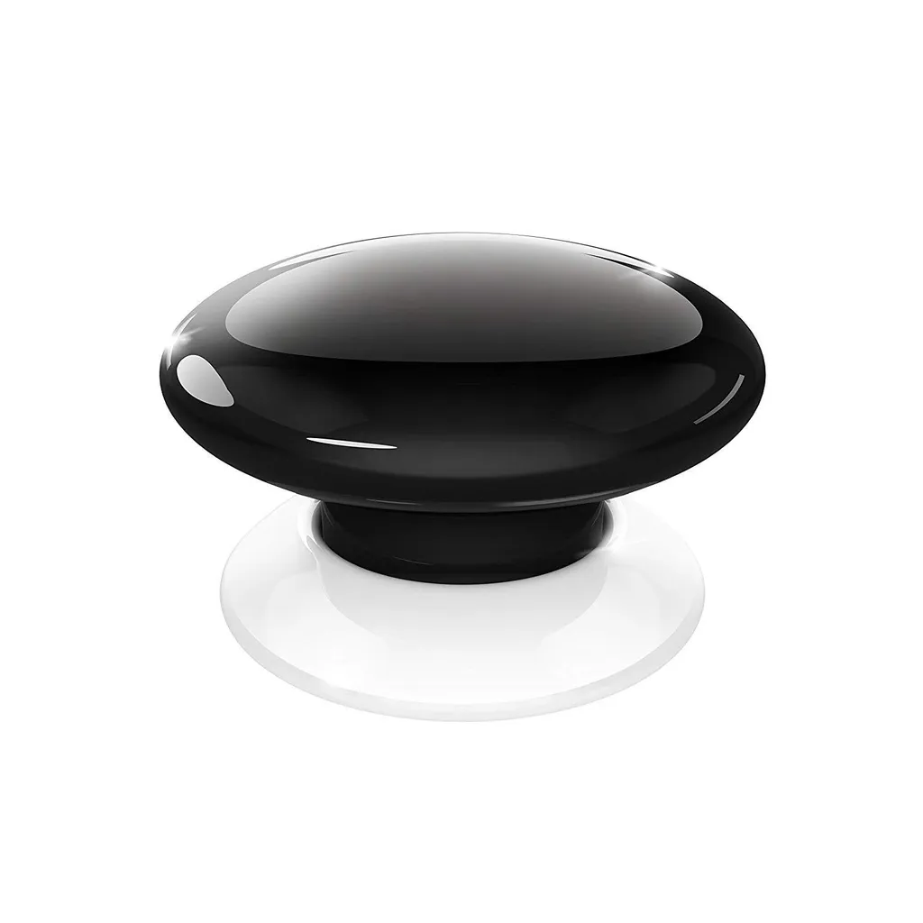 Bouton de commande Z-Wave Fibaro Button multifonction coloris noir bleu