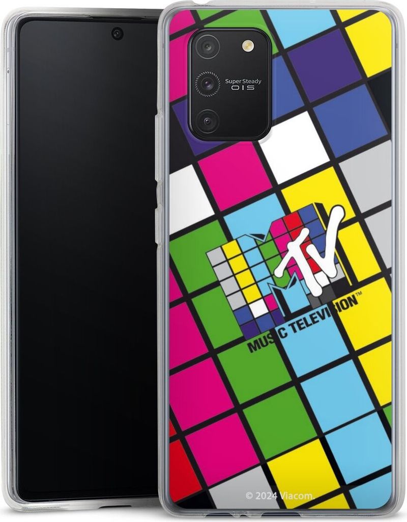 DeinDesign Handyhülle für Samsung Galaxy S10 Lite Silikon Hülle Case Smartphone Schutzhülle Fanartikel Offizielles Lizenzprodukt MTV Music Tele...