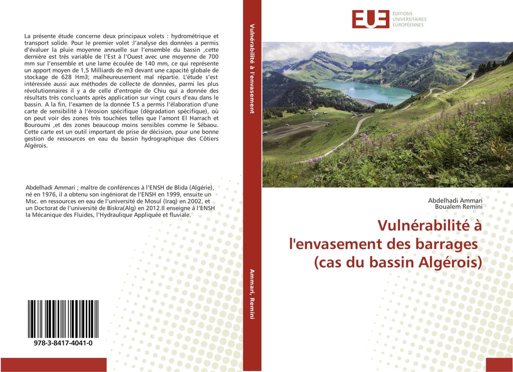 Vulnérabilité à l'envasement des barrages (cas du bassin Algérois)
