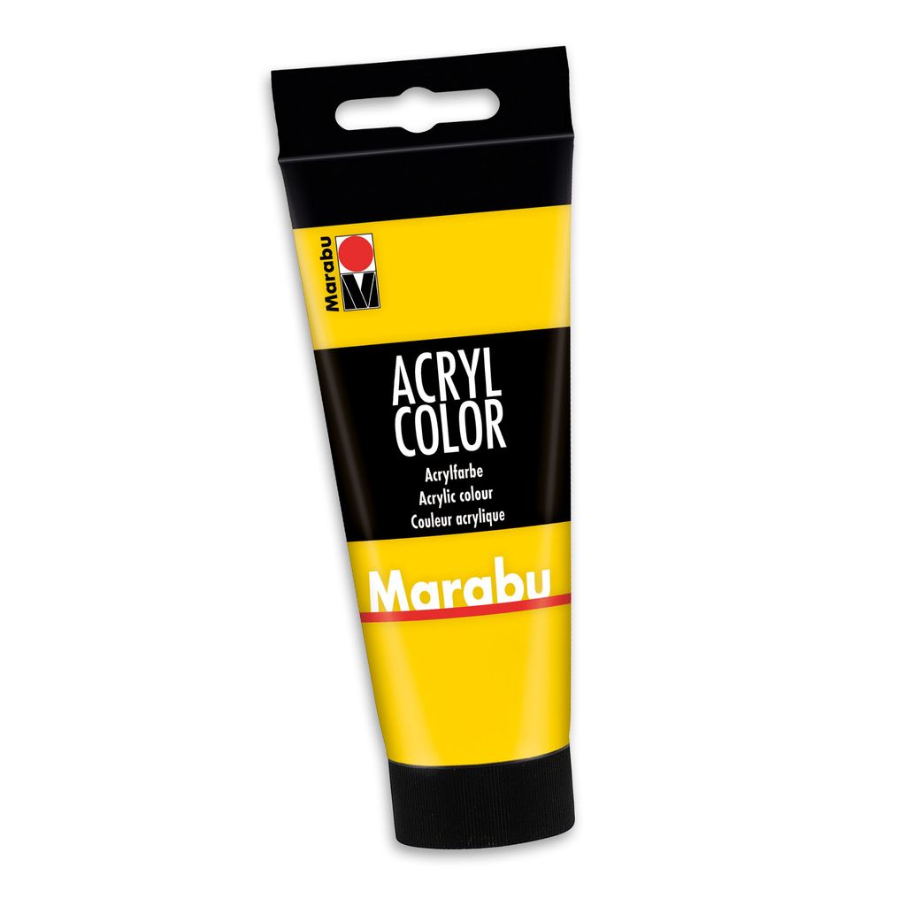 Marabuwerke Acryl Color - Farbe - Acryl - Gelb - 100 Produktbild 